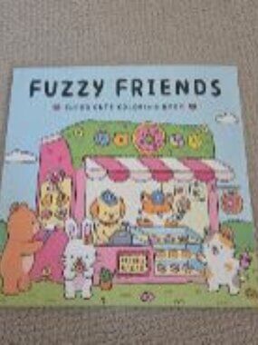 Fuzzy Friends Colouring Book